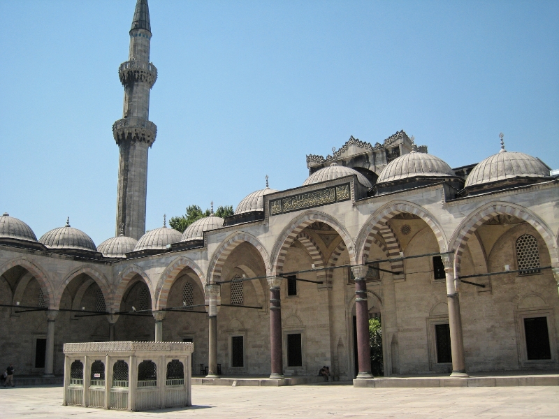 Suleymaniye Camii, Istanbul Turkey 3.jpg - Süleymaniye Camii, Istanbul, Turkey